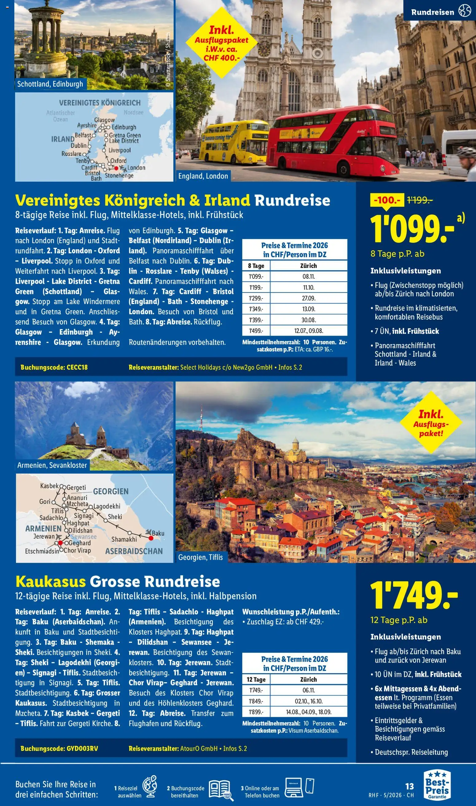 Lidl Aktionen Reisen – gültig ab 29.04.2026 | Seite: 13 | Produkte: Telefon