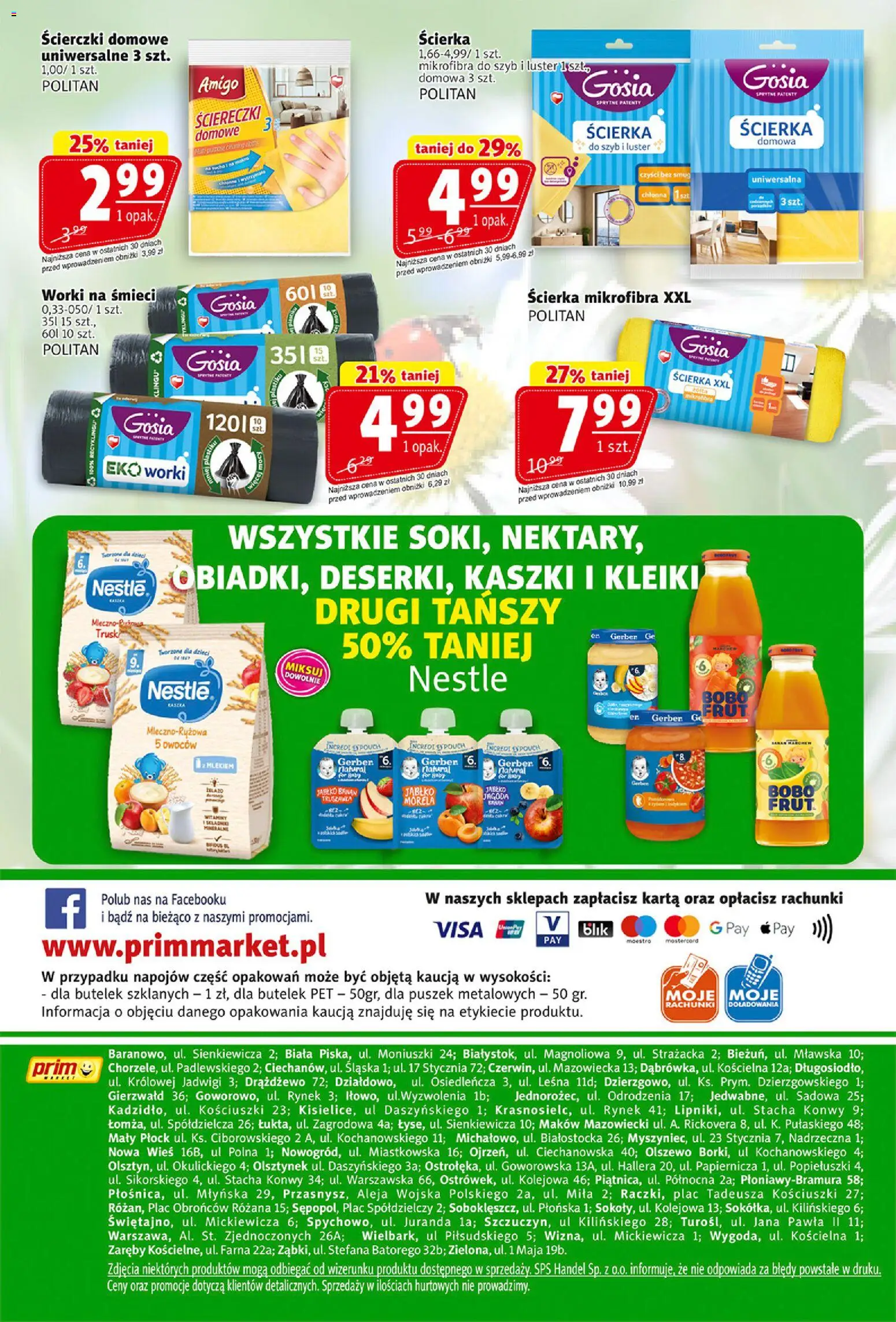 Prim Market gazetka od 05.03.2026 | Strona: 16 | Produkty: Karta, Banan