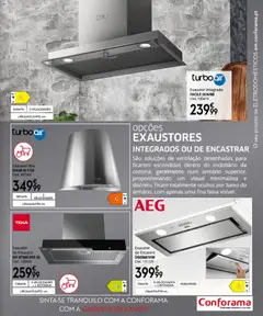 Pré-visualização Conforama folheto válido de 16.04.2026 | Página: 109 | Produtos: Exaustor, Armário