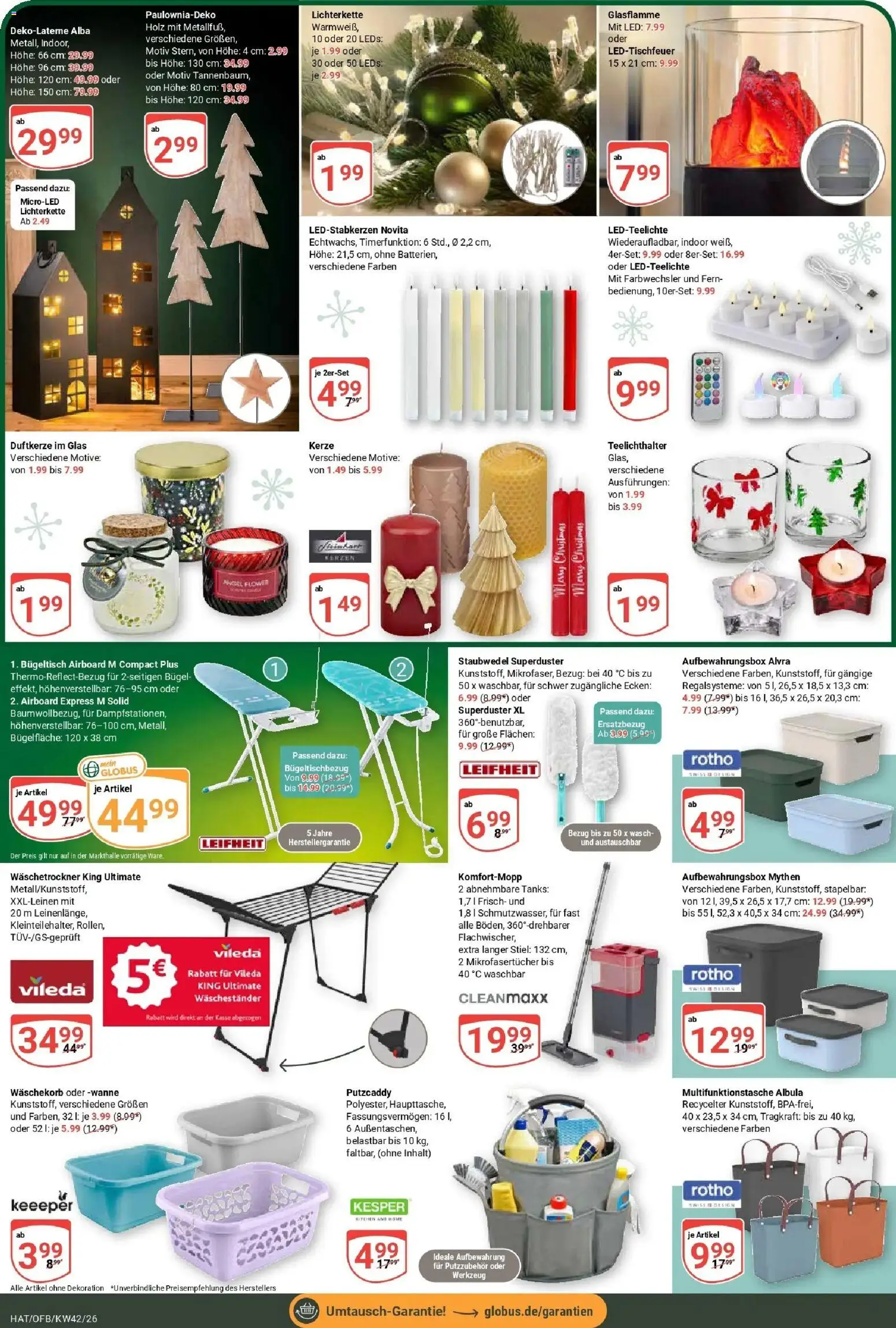 Globus Prospekt Hattersheim (ab 12.10.2026) » Angebote online | Seite: 24 | Produkte: Waschestander