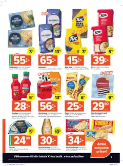 Coop Daglivs erbjudanden - Förhandsvisning av reklamblad från butik Coop Daglivs aktuell från 22/06/2026 | Sida: 3 | Produkter: Salt, Coca cola, Choklad, Pizza