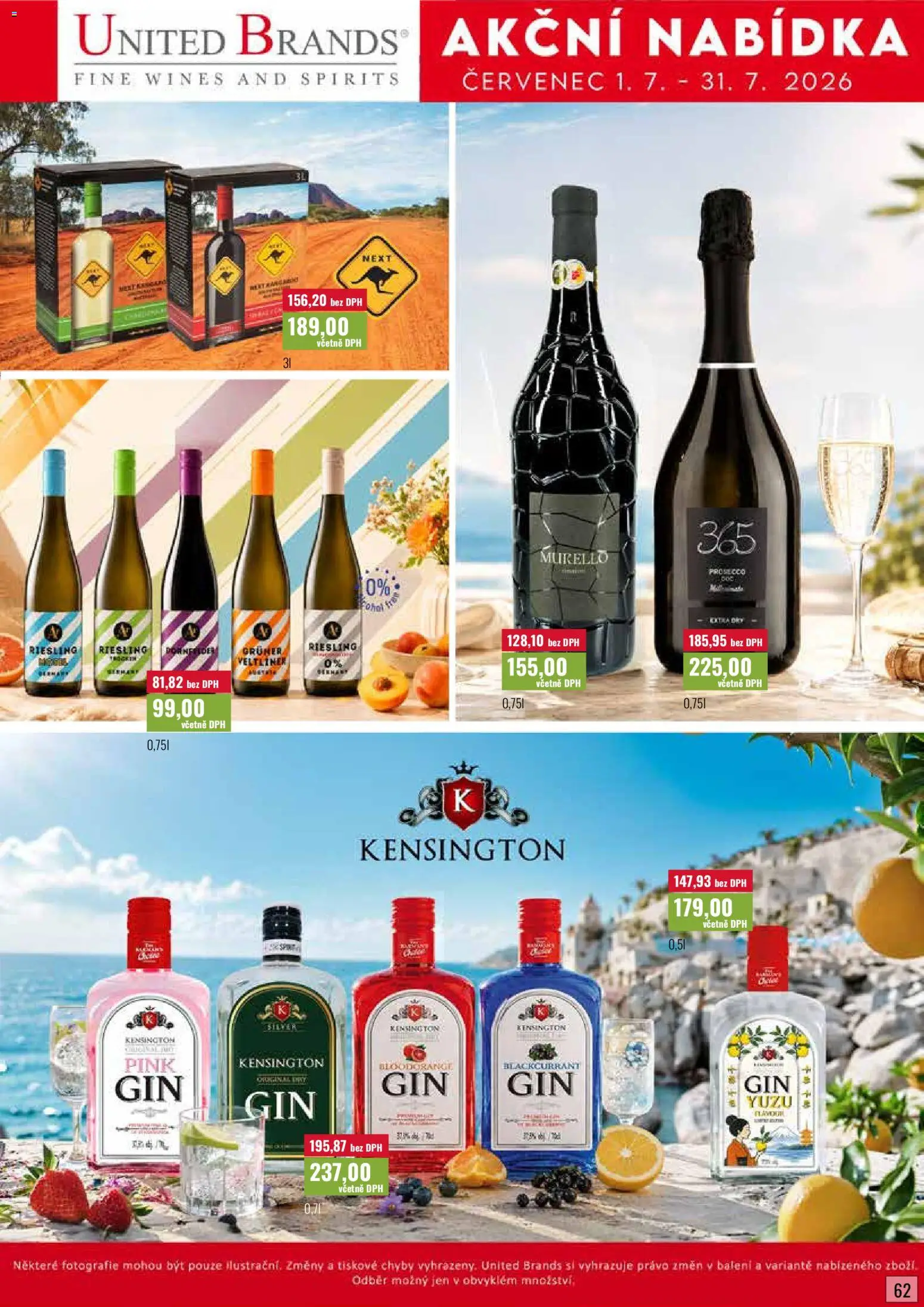Ratio leták od 01.07.2026 | Strana: 63 | Produkty: Prosecco, Riesling, Deky