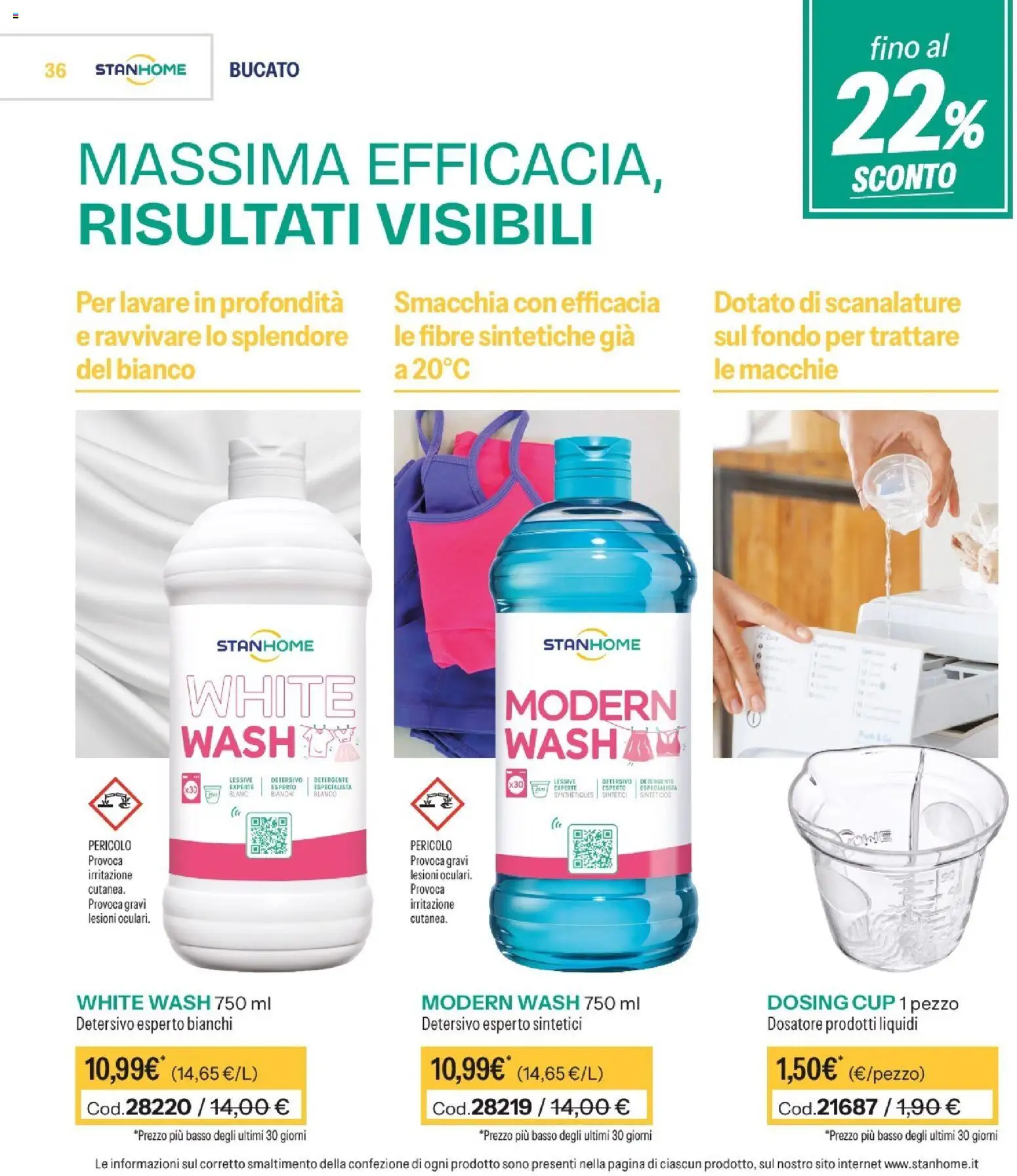 Volantino Stanhome del 08/09/2026 | Pagina: 37 | Prodotti: Detergente, Basso