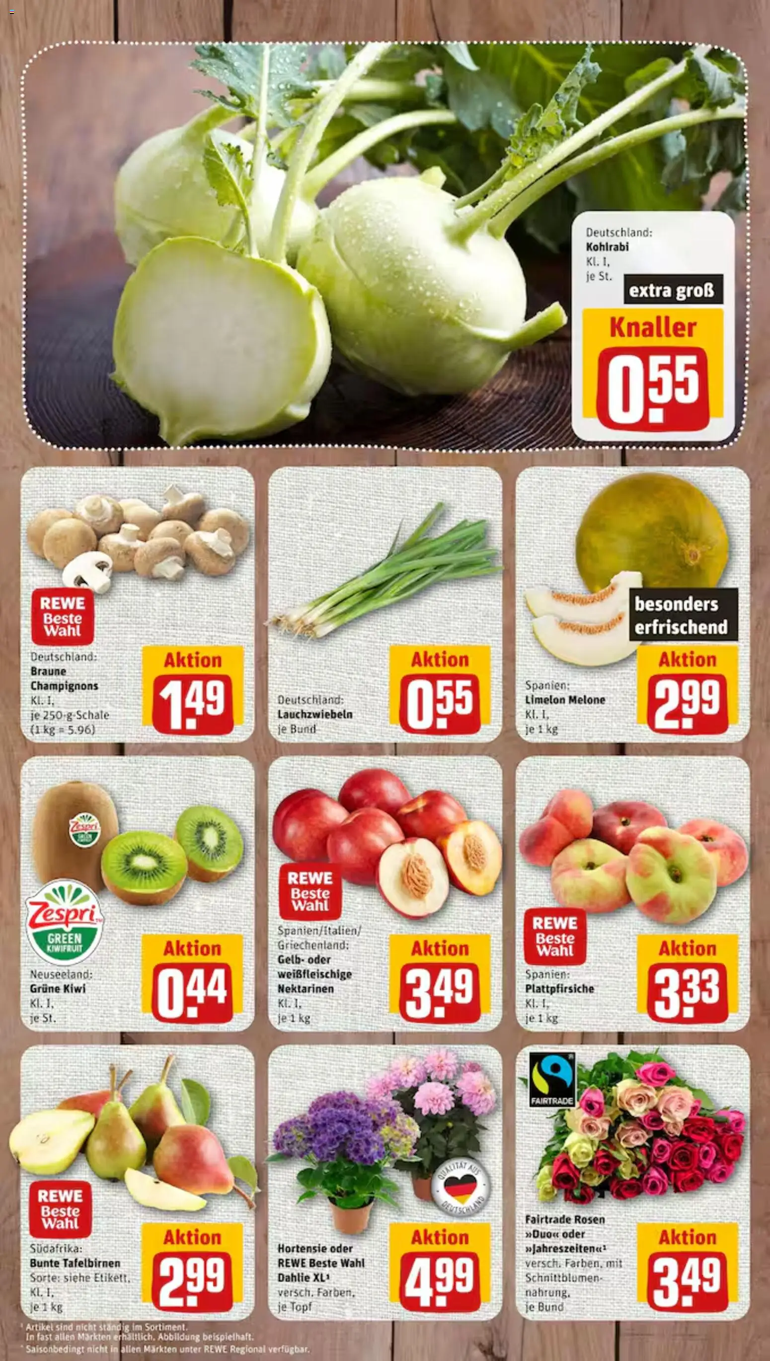 Nahkauf Prospekt – gültig ab 29.06.2026 | Seite: 4 | Produkte: Nektarinen, Äpfel, Ananas, Kirschen