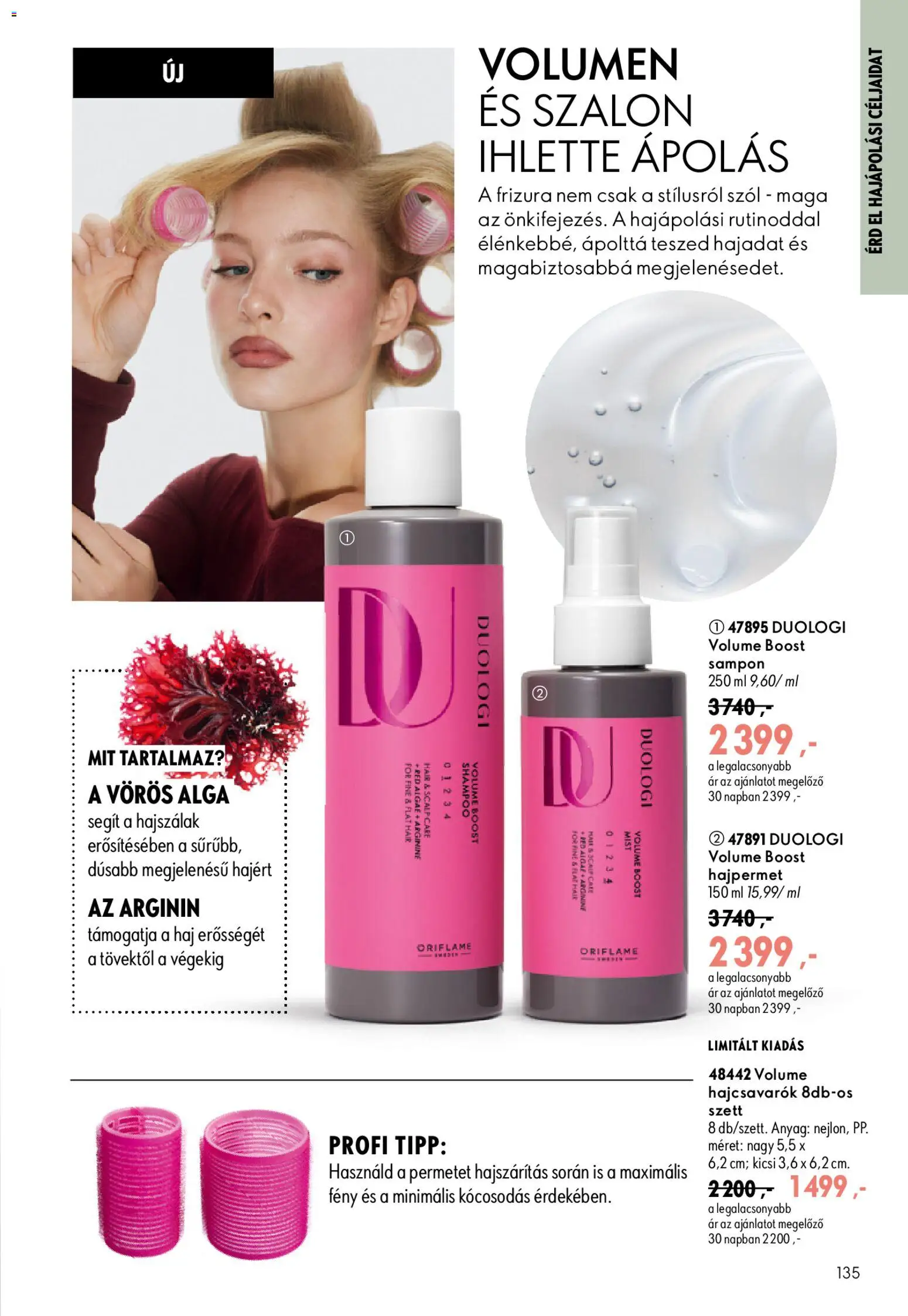 Oriflame akciós ujság - amely érvényes a következő dátumtól: 2026.09.09. | Oldal: 135 | Termékek: Sampon