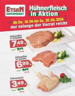 ETSAN Fleisch in Aktion ab 18.06.2026 gültig