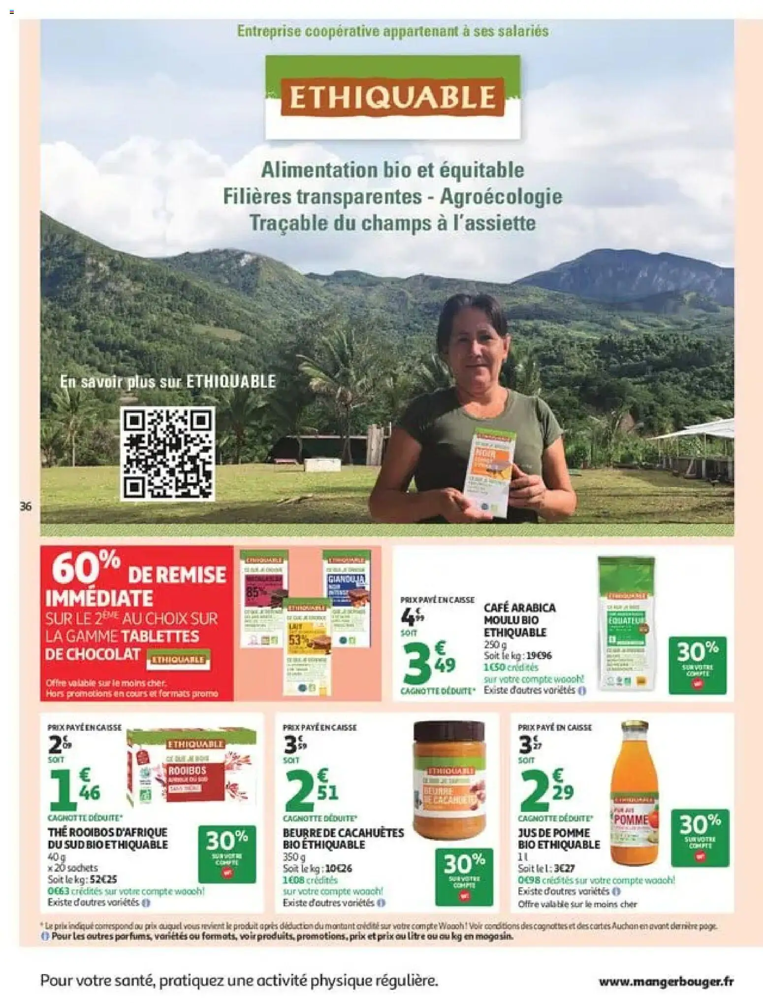 {H1} | Page: 36 | Produits: Pomme, Tablettes de chocolat, Alimentation, Café