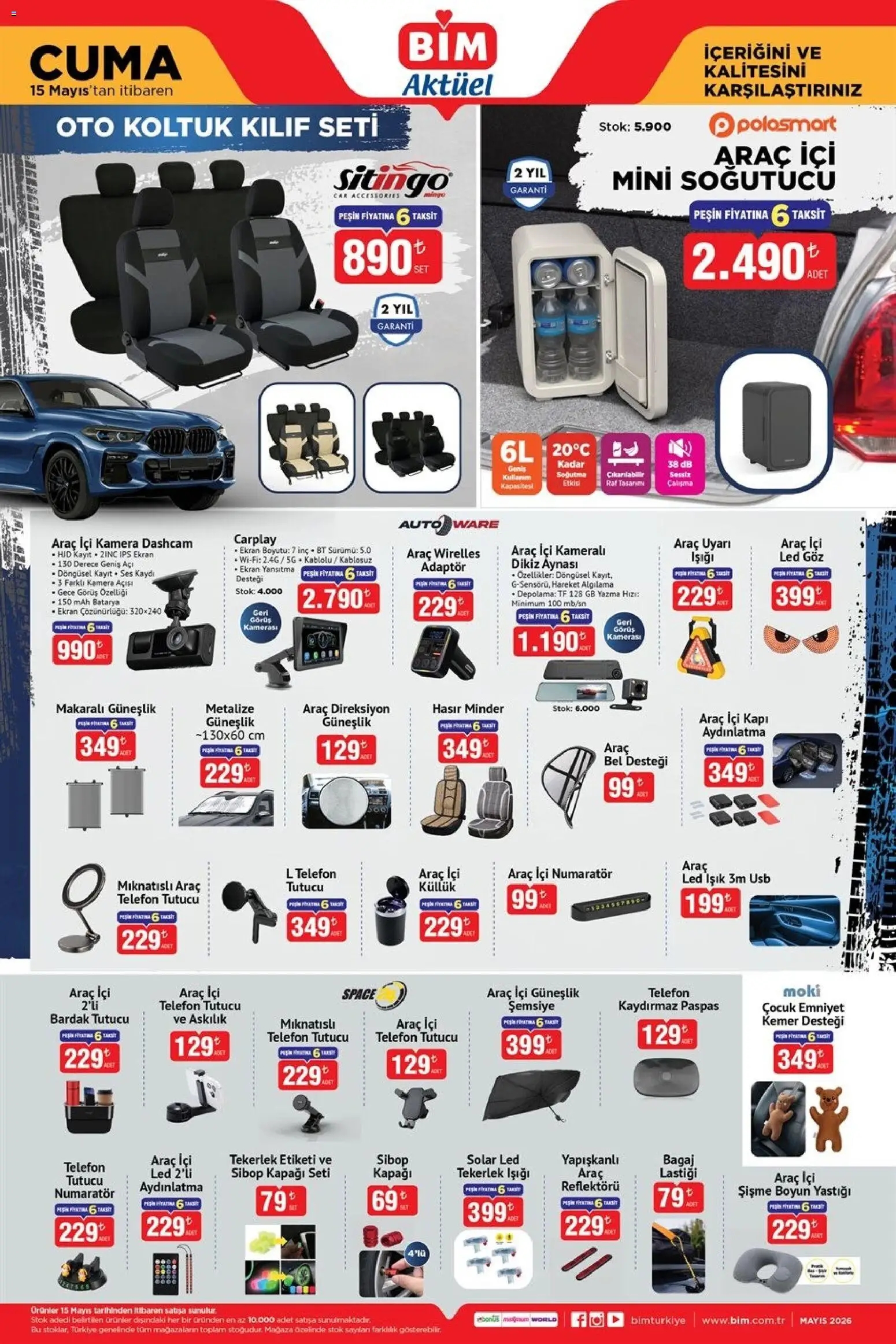 BİM - Katalog Cuma - 15.05.2026 tarihinden itibaren geçerlidir | Sayfa: 3