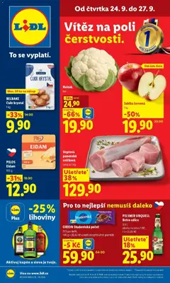 Náhled letáku Lidl aktuální leták od 24.09.2026