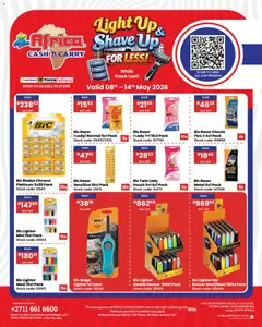 Africa Cash & Carry specials catalogue – valid from 08.05.2026