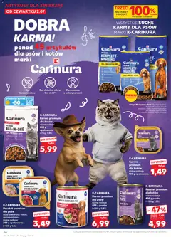 Pogląd oferty "Carinura PREMIUM KARMA DLA PSA ZWOLOWINA, Premium karma dla psa, wołowina" - ważna od 02.07.2026 | Strona: 66