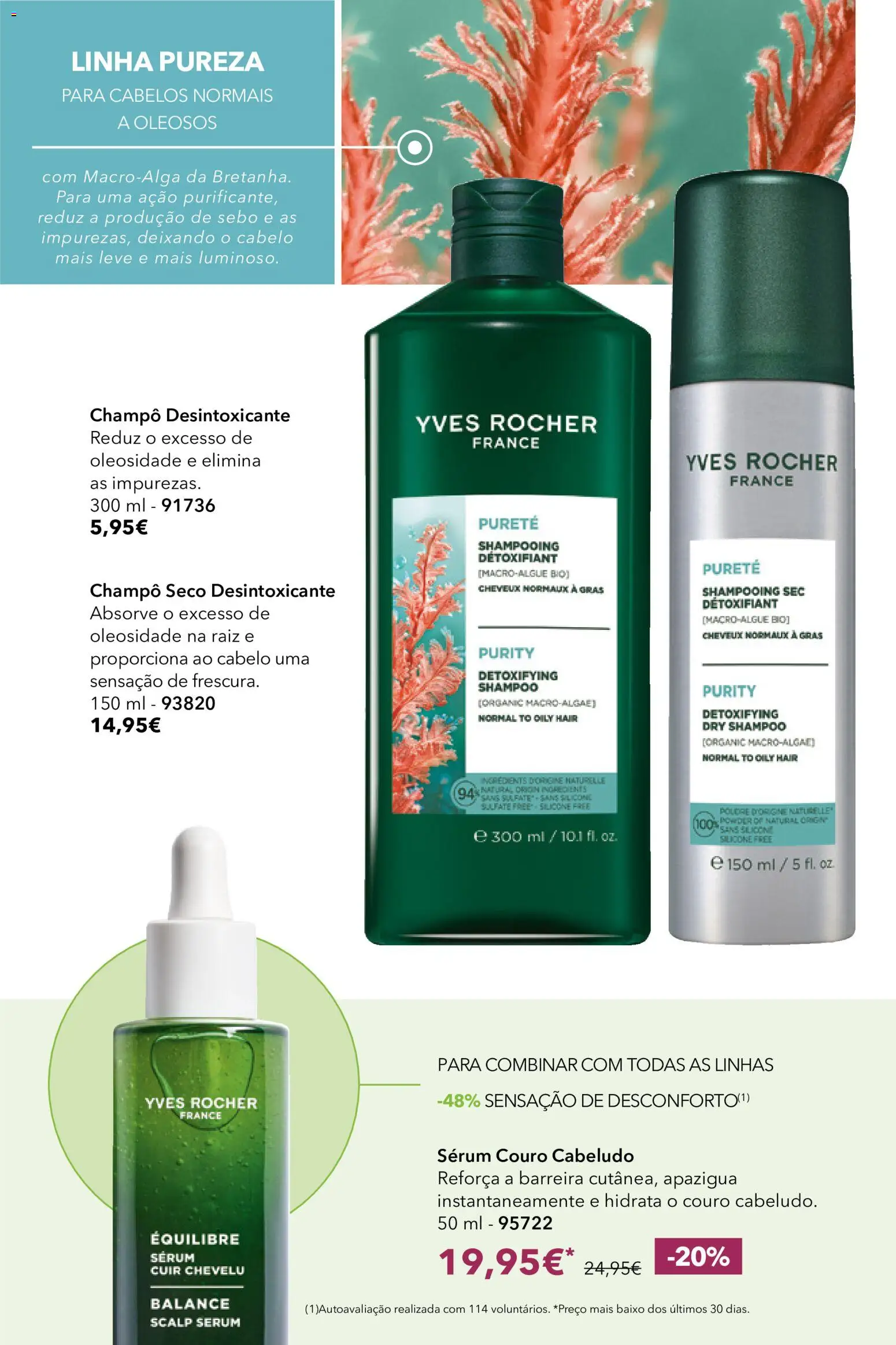 Yves Rocher Catalogo 13 │ válido de 21/10/2026 | Página: 48 | Produtos: Champô, Shampoo, Sérum