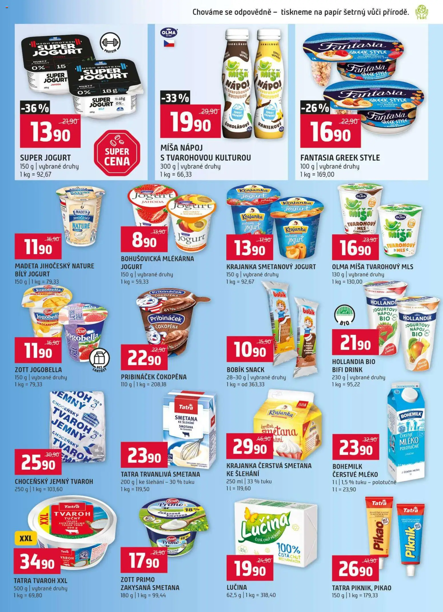 Terno leták od 12.08.2026 | Strana: 5 | Produkty: Jogurt, Lučina, Tvaroh, Bílý jogurt