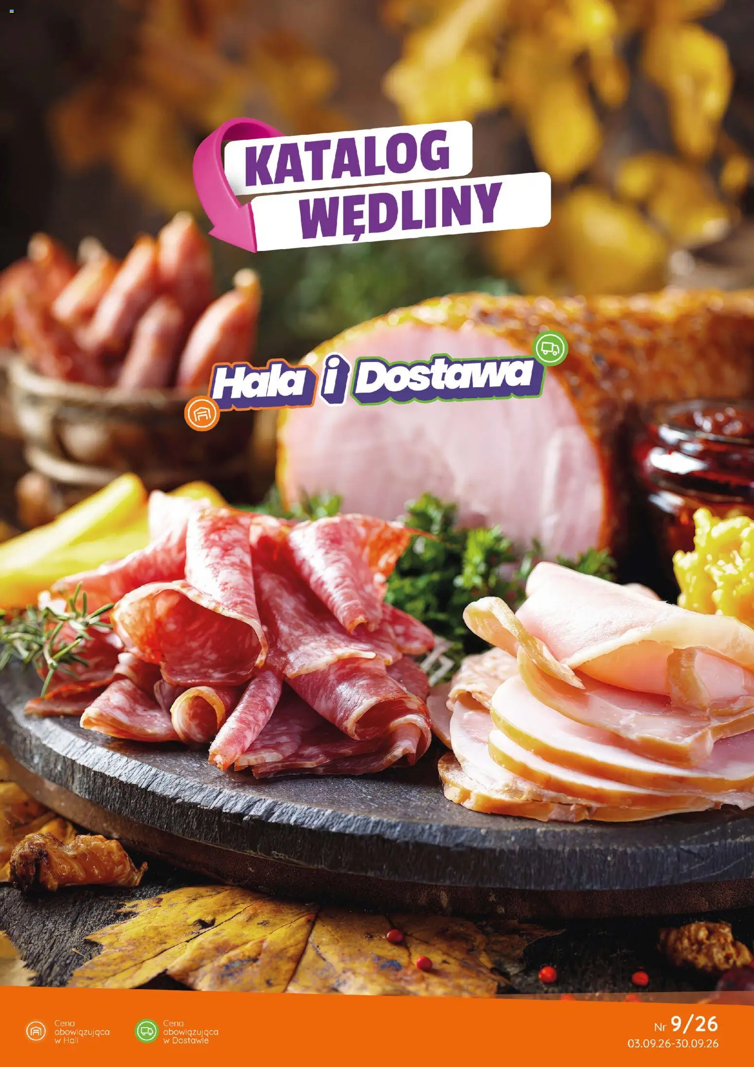 Eurocash gazetka - Katalog Wędlin od 03.09.2026 | Strona: 1 | Produkty: Wędliny