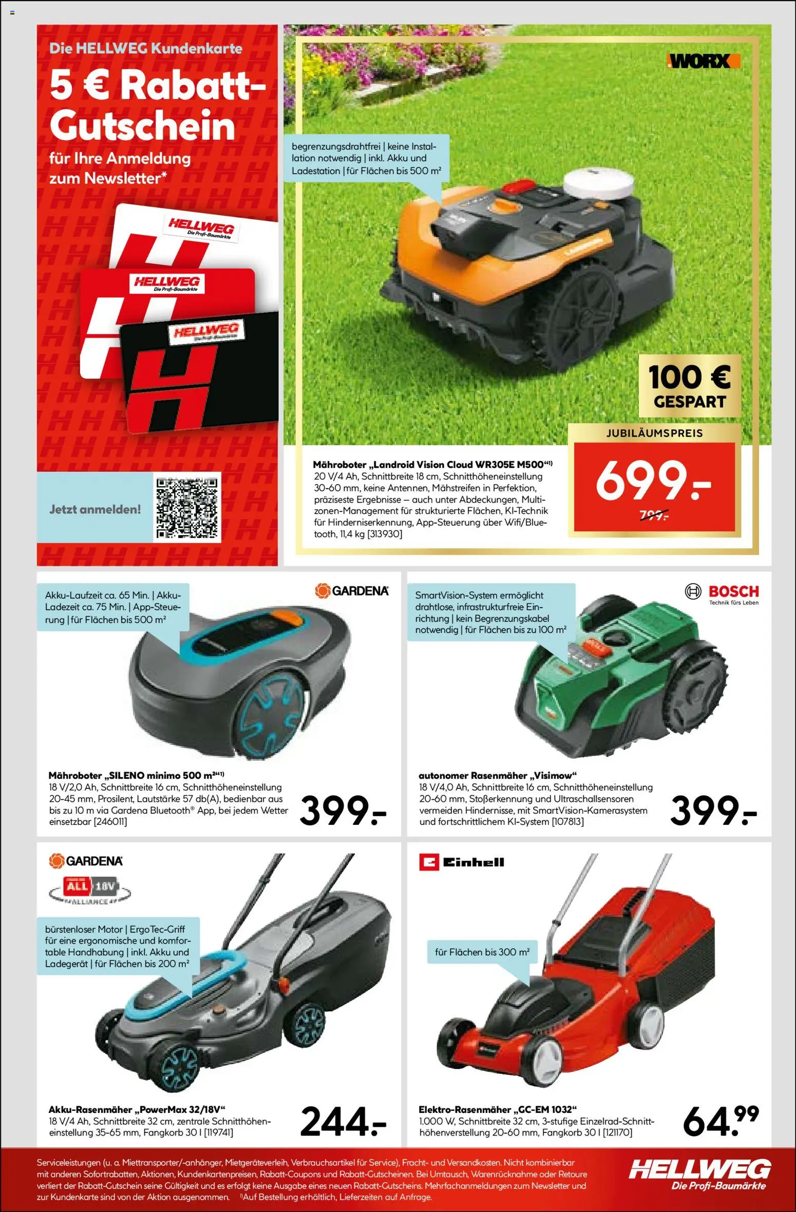 HELLWEG Flugblatt gültig ab 18.06.2026 | Seite: 13 | Produkte: Rasenmäher