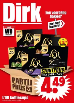 Dirk folder - Voorbeeld van een folder van Dirk, geldig van 21-10-2026