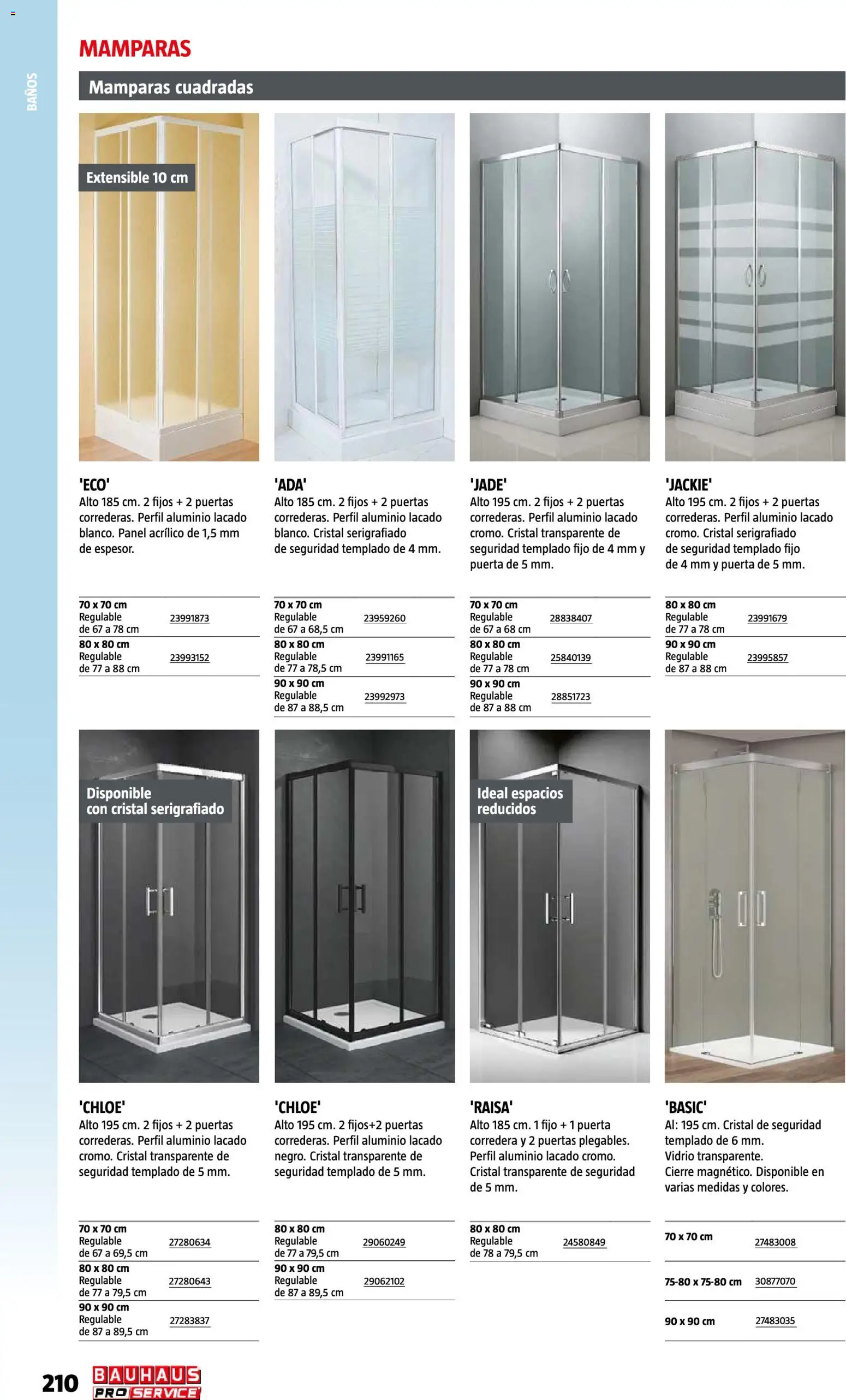 Bauhaus ProService │ válido desde el 11/05/2026 | Página: 210 | Productos: Puertas