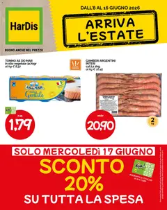 Anteprima del volantino HarDis volantino valido a partire dal 08.06.2026
