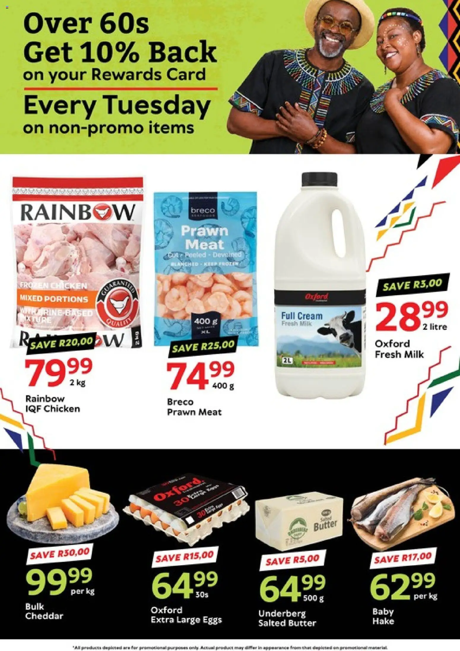 New Oxford Freshmarket catalogue – valid from 01/09/2026 | Page: 6 | Products: Frozen chicken, Milk, Eggs, Cream