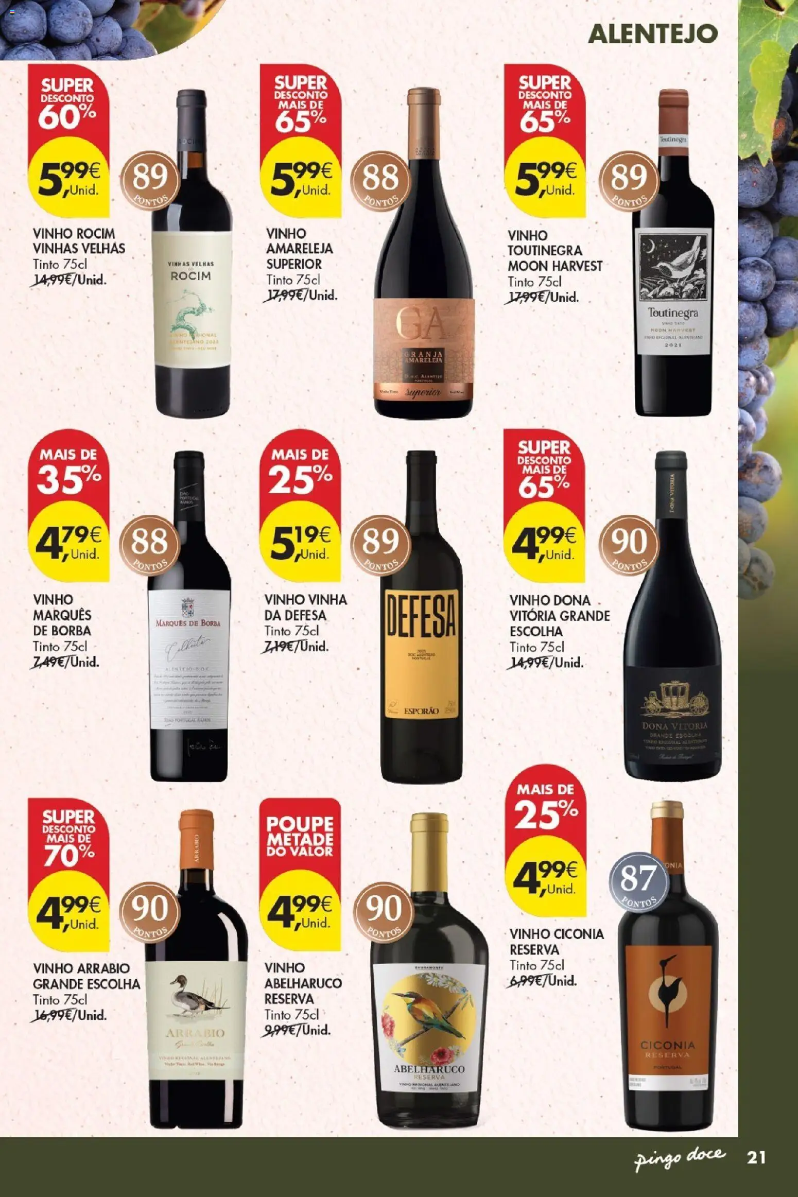 Pingo Doce - Vinhos e Sabores de Portugal Madeira │ válido de 15/09/2026 | Página: 21 | Produtos: Vinho, Vinho tinto