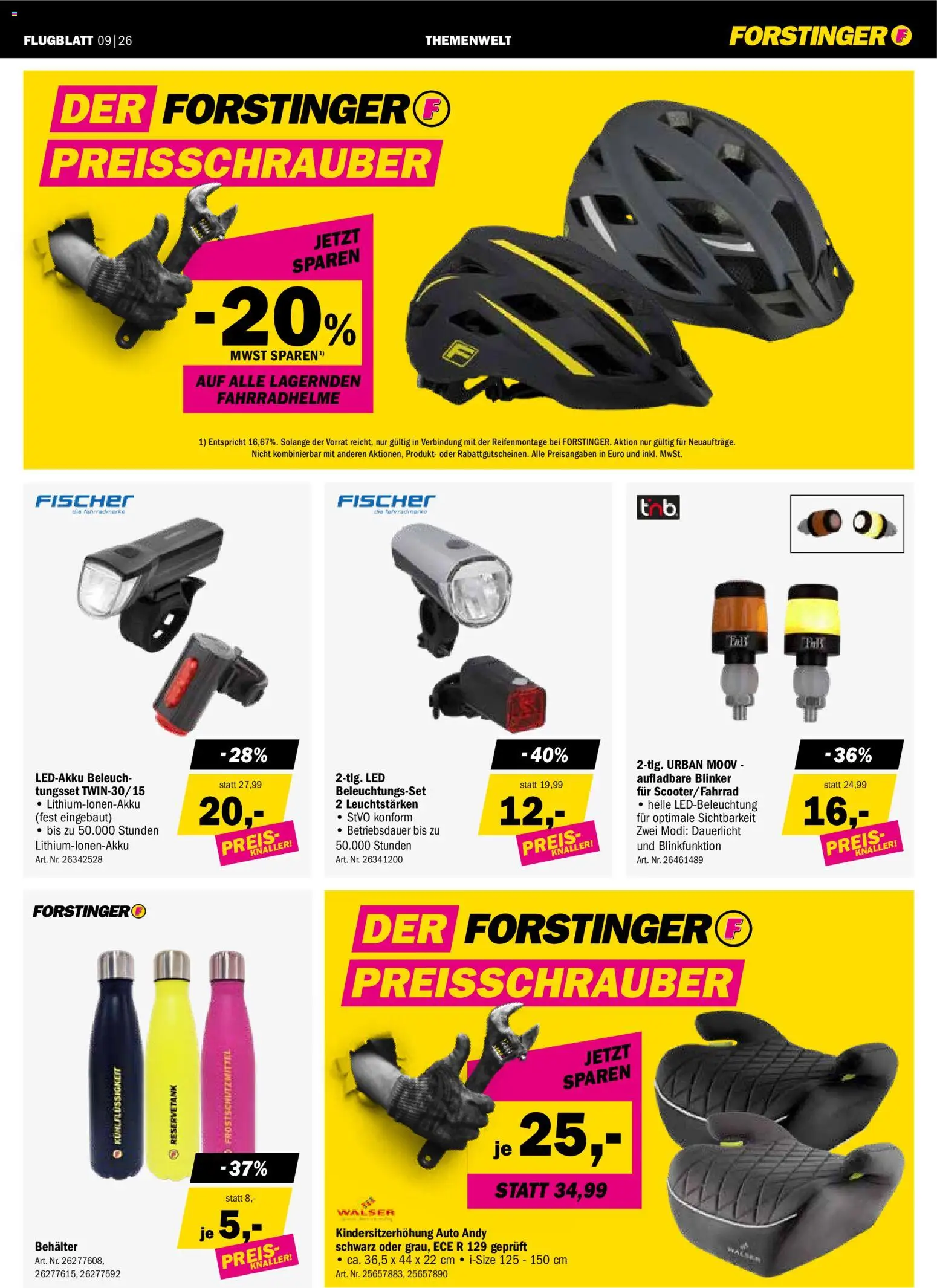 Forstinger Flugblatt gültig ab 19.08.2026 | Seite: 7