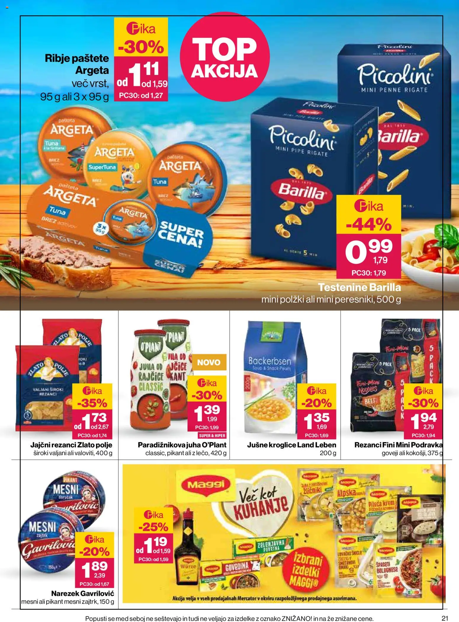 Novi Mercator katalog ponudbe – veljaven od 27.08.2026 | Stran: 21