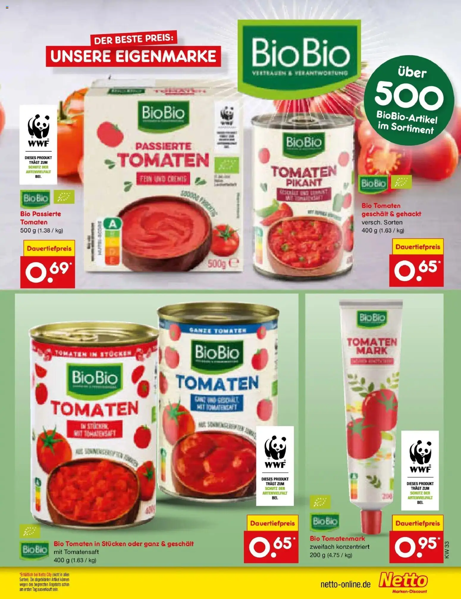 Netto Marken-Discount Prospekt Mistelbach (ab 10.08.2026) » Angebote | Seite: 53 | Produkte: Tomaten