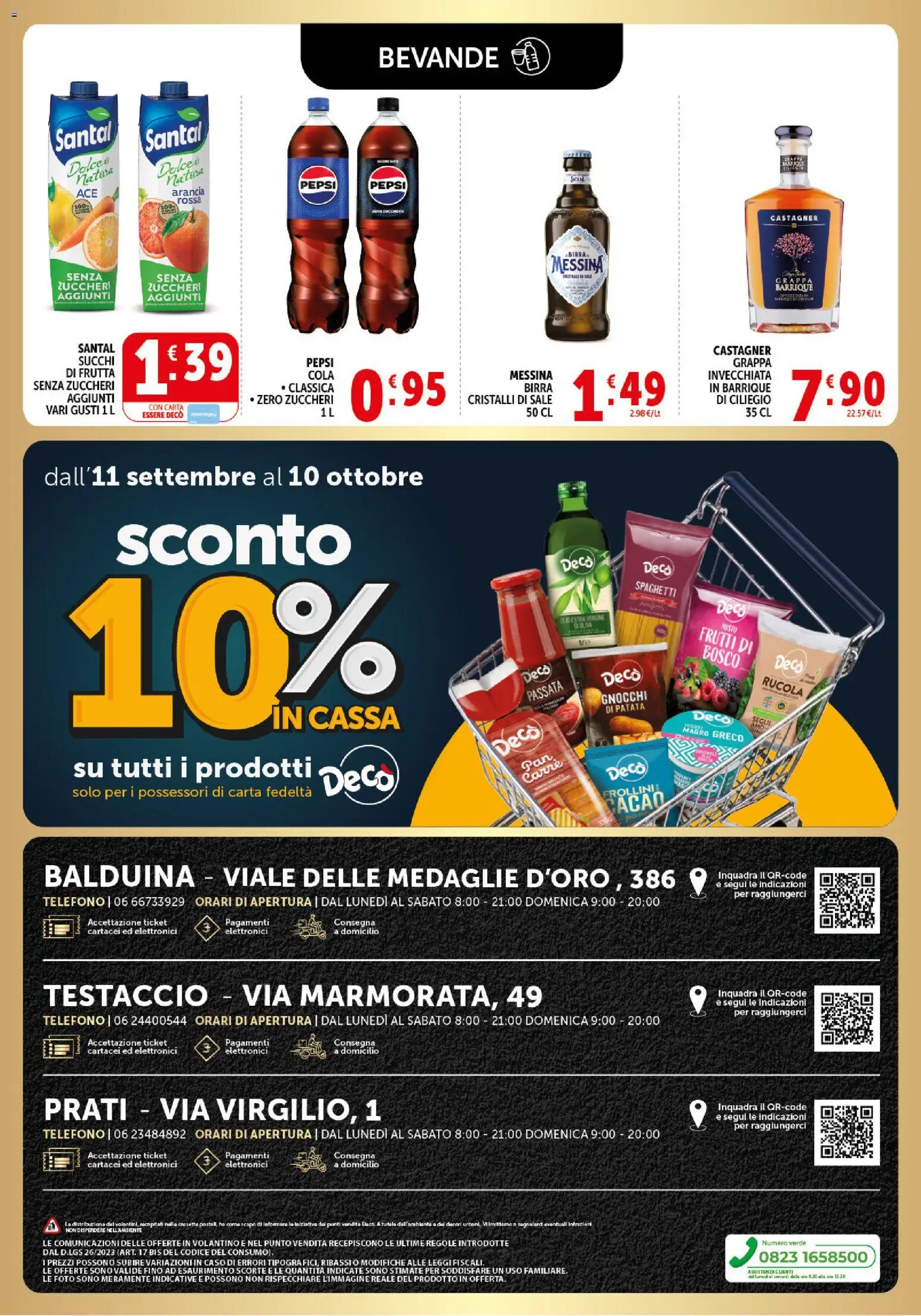 Volantino Decò del 02/10/2026 | Pagina: 9