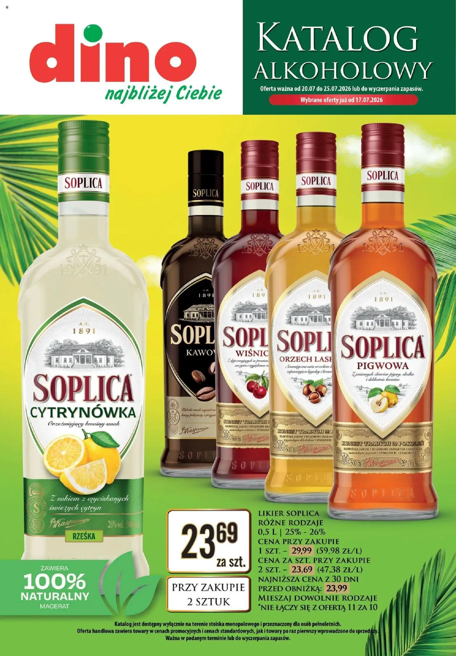 Dino gazetka (17.07.2026) catalogue cover