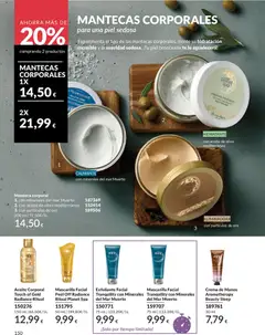 Vista previa Catálogo AVON campaña 6 válido desde el 01.06.2026 | Página: 150 | Productos: Manteca, Aceite, Manteca corporal, Aceite de oliva