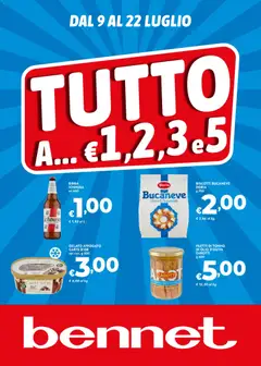Anteprima del volantino bennet volantino Tutto a... valido a partire dal 09/07/2026