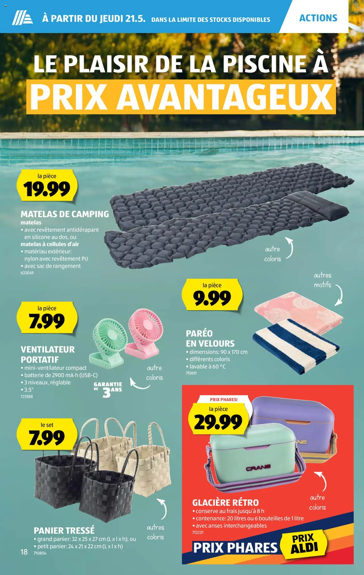Aldi aktionen FR – gültig ab 21.05.2026 | Seite: 18 | Produkte: Batterie
