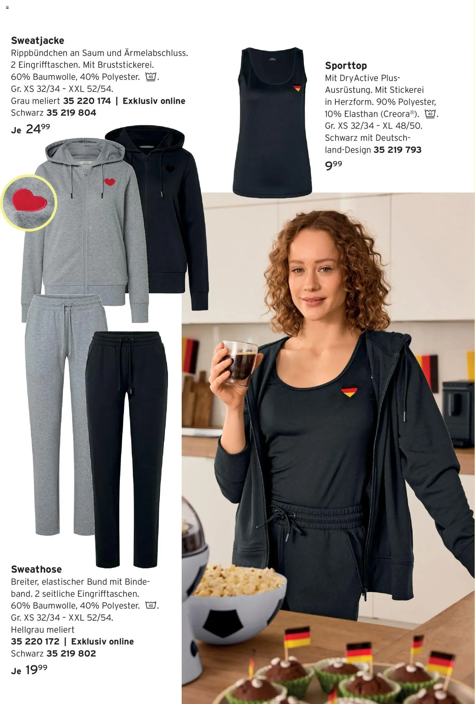 Prospekt Tchibo Anpfiff zum WM-Sommer – gültig ab 13.05.2026 | Seite: 4 | Produkte: Sweathose, Sweatjacke