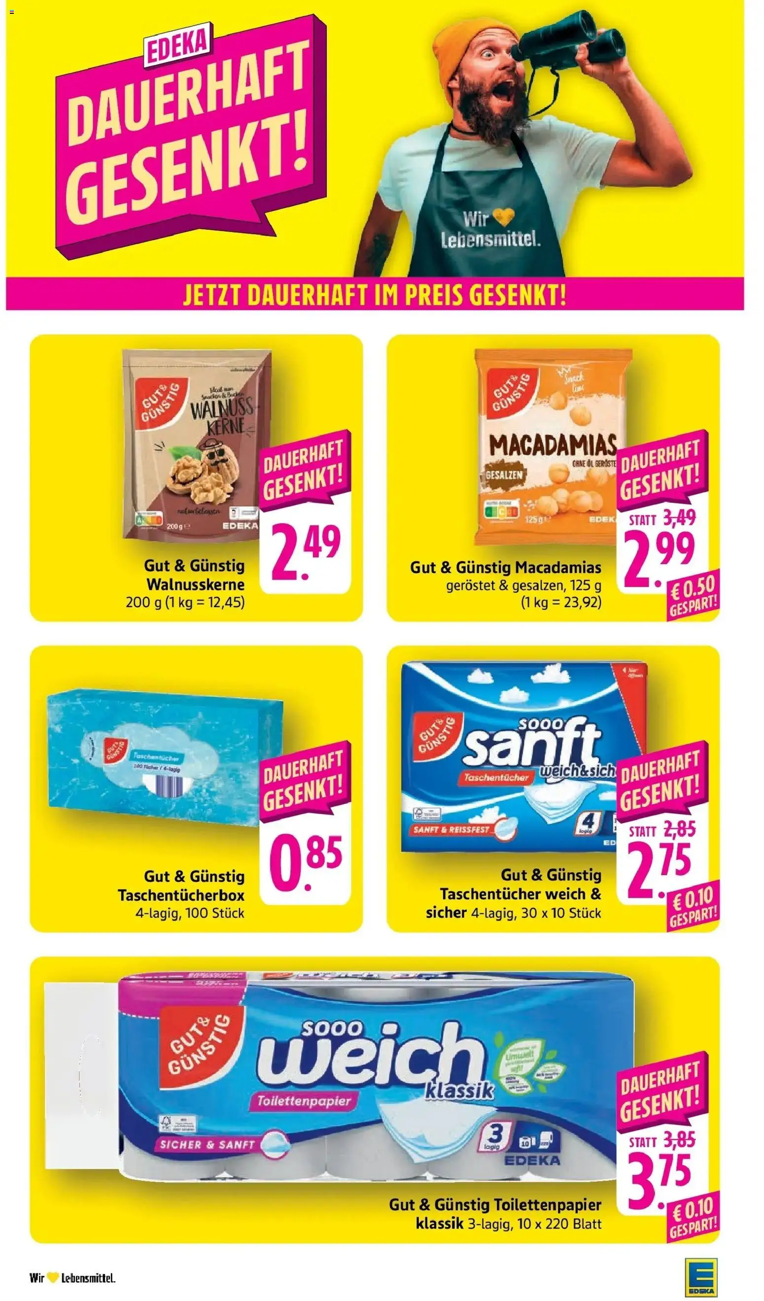 Edeka Prospekt Eislingen (ab 31.08.2026) » Angebote Online | Seite: 42 | Produkte: Öl, Taschentücher, Toilettenpapier