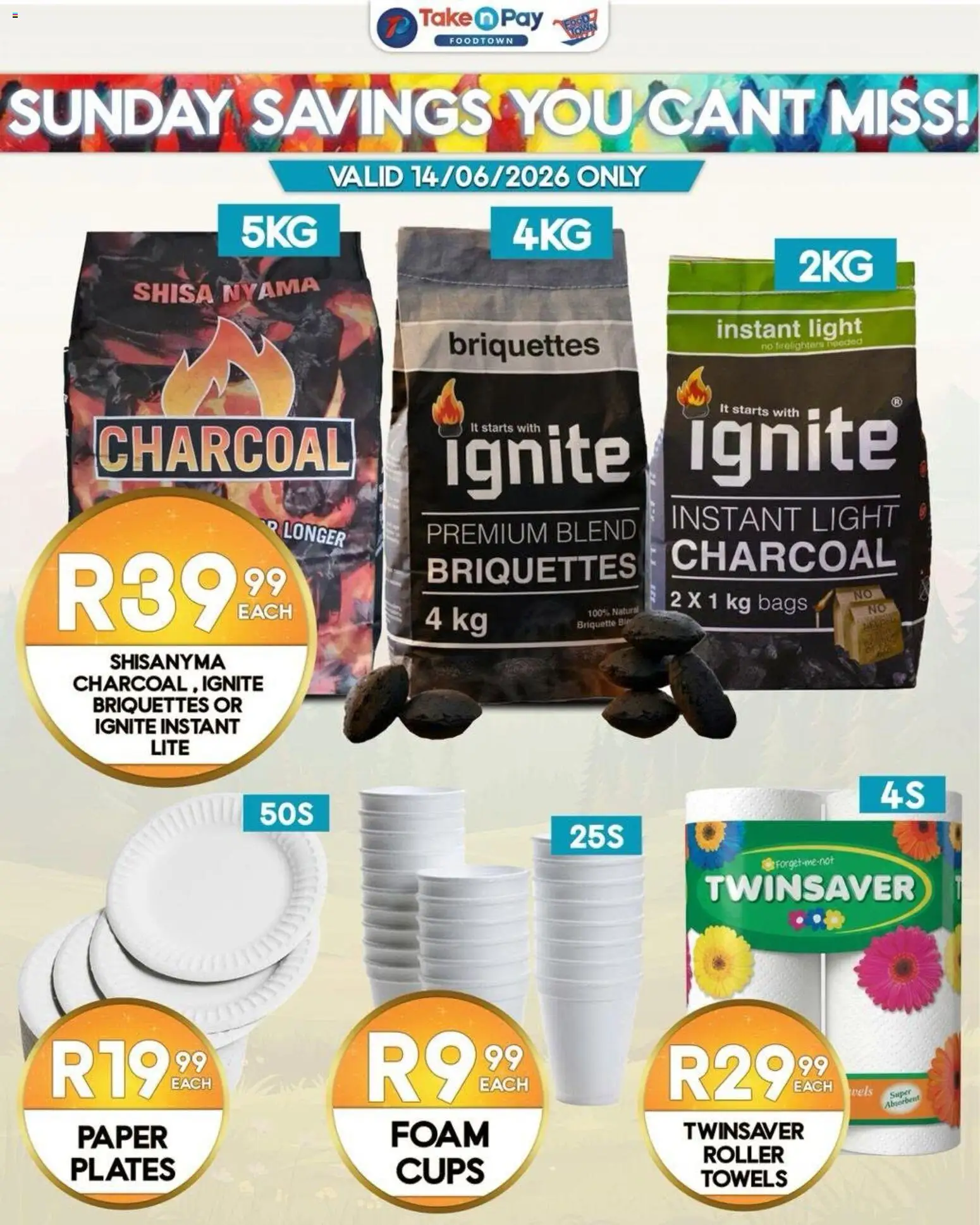 New Take n Pay catalogue – valid from 14.06.2026 | Page: 10 | Products: Light, Foam, Paper