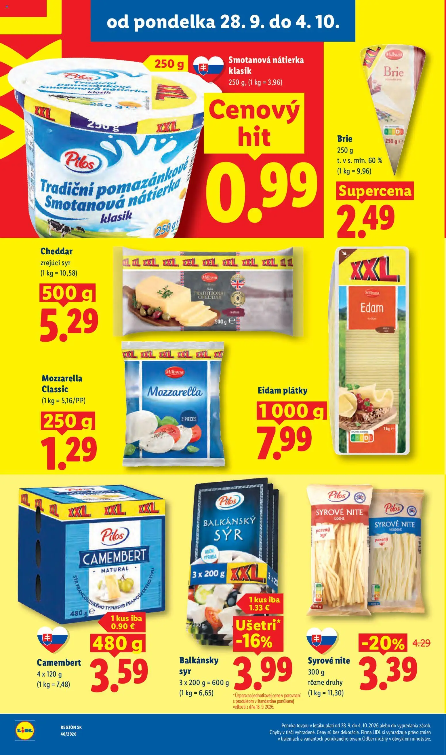 Nové Lidl akcie – leták je platný od 28.09.2026 | Strana: 26