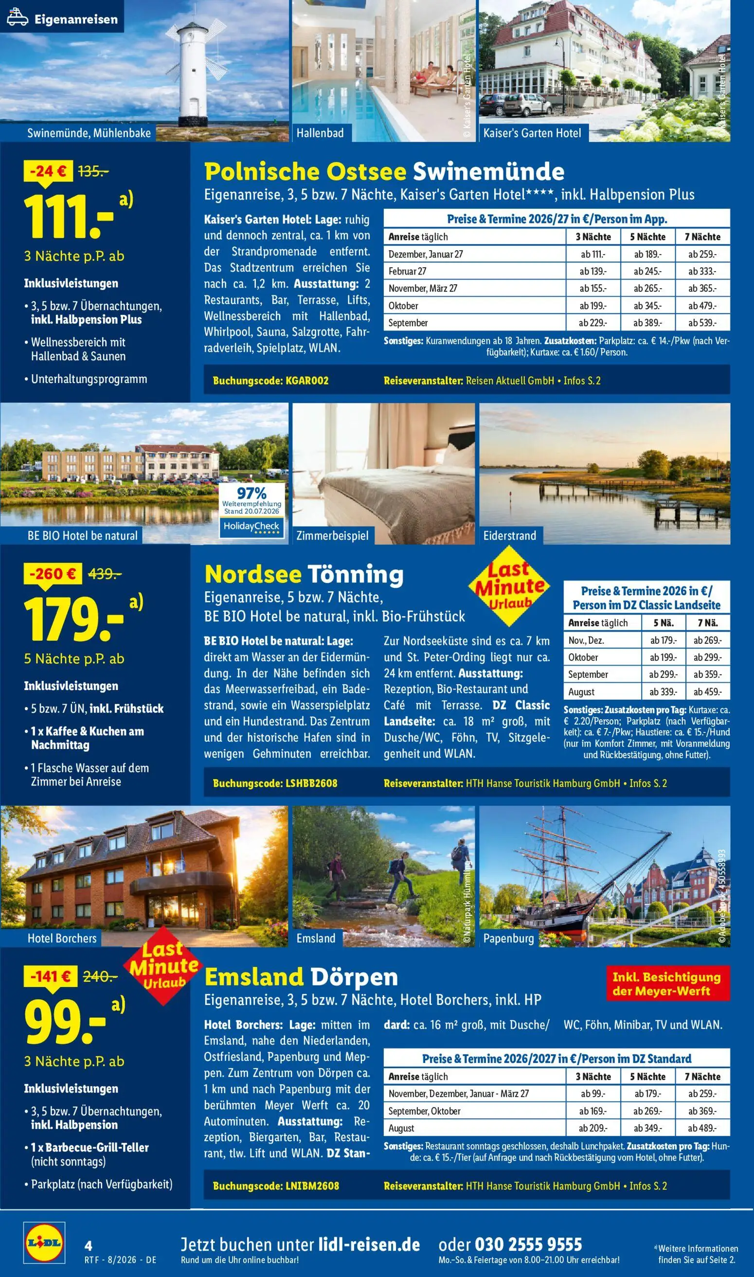 Lidl Reisen Prospekt – gültig ab 12.08.2026 | Seite: 4