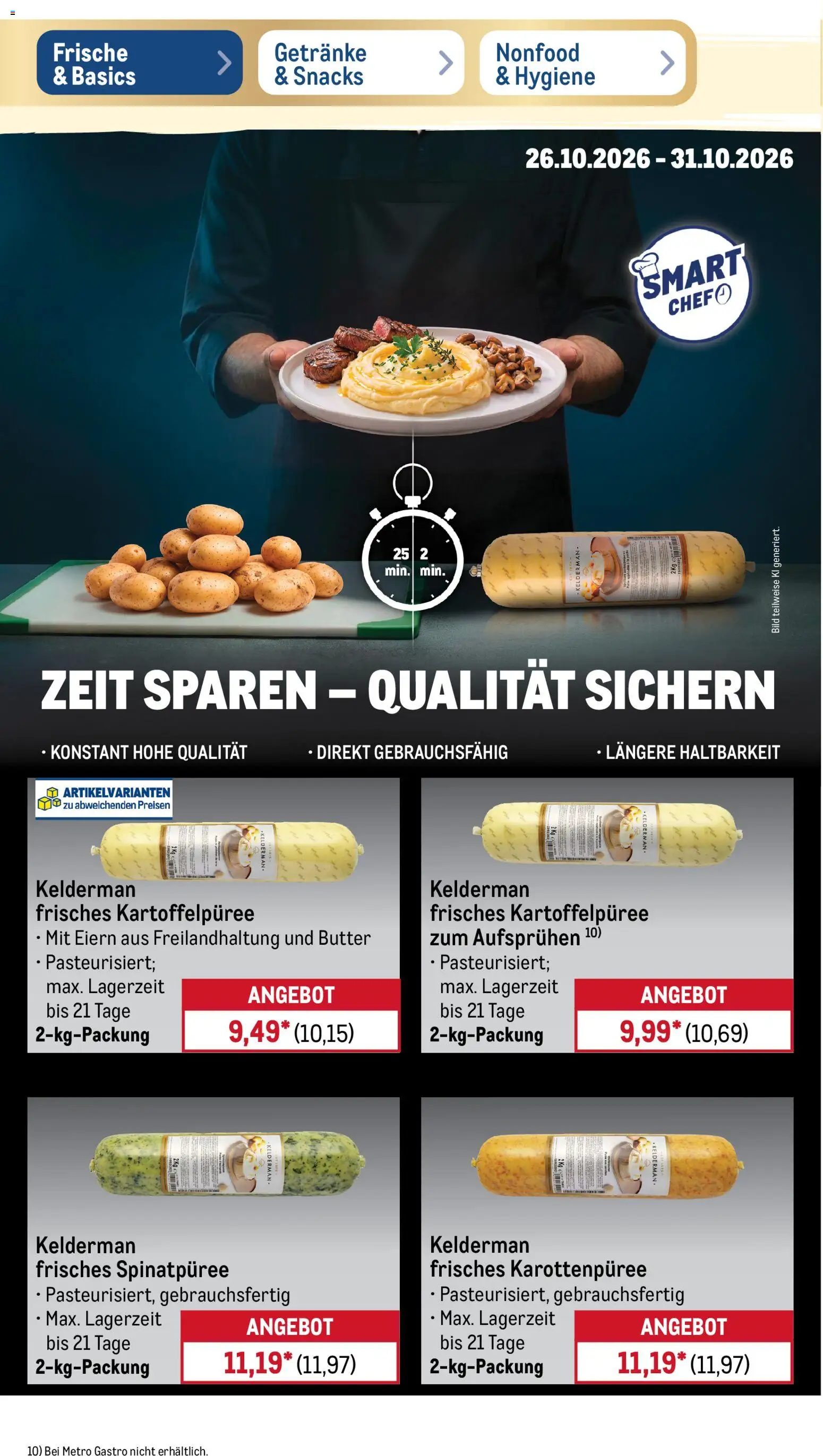 Metro Prospekt – gültig ab 26.10.2026 | Seite: 16 | Produkte: Butter