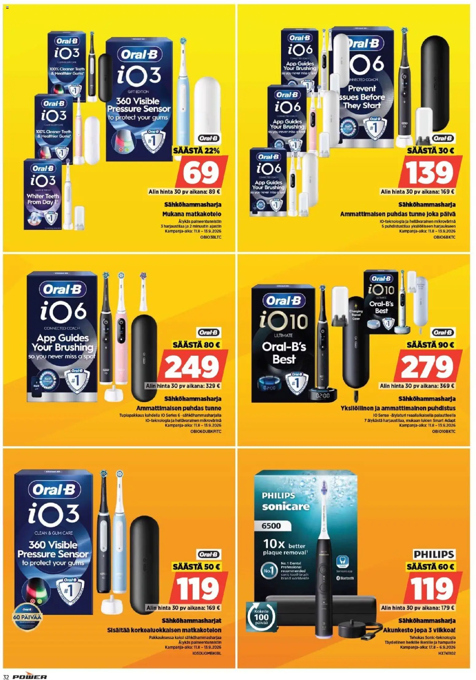 Power tarjoukset – voimassa 17/08/2026 alkaen | Sivu: 32