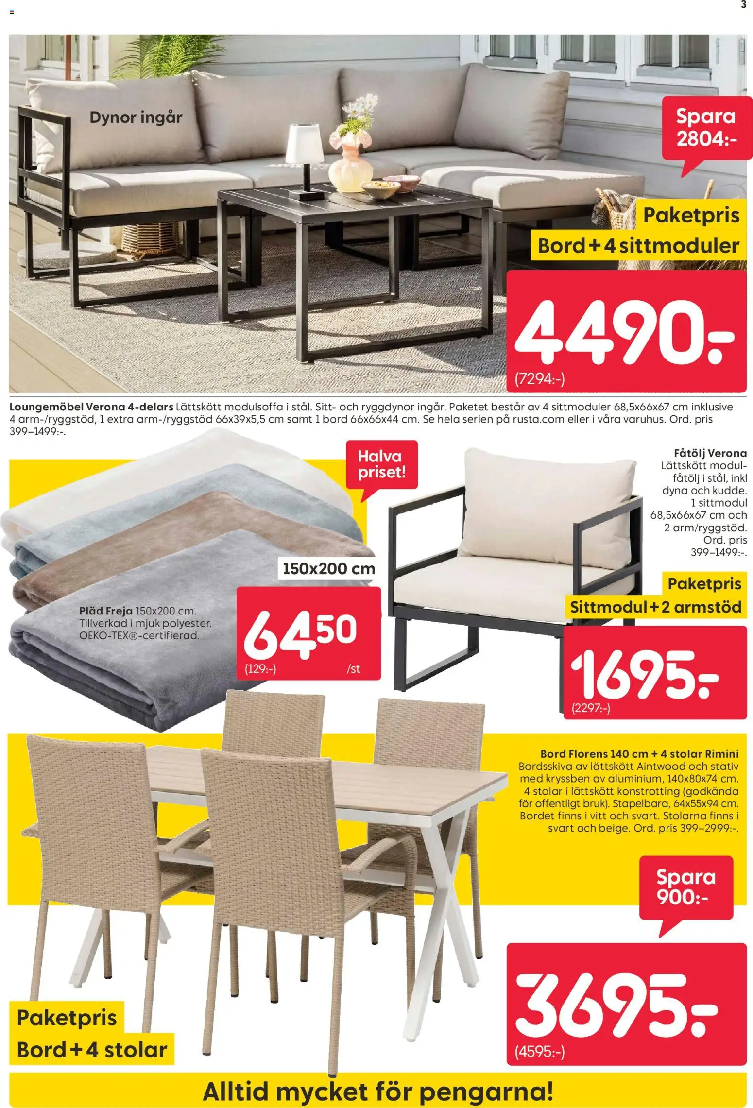 Rusta reklamblad aktuell från 25.05.2026 | Sida: 3