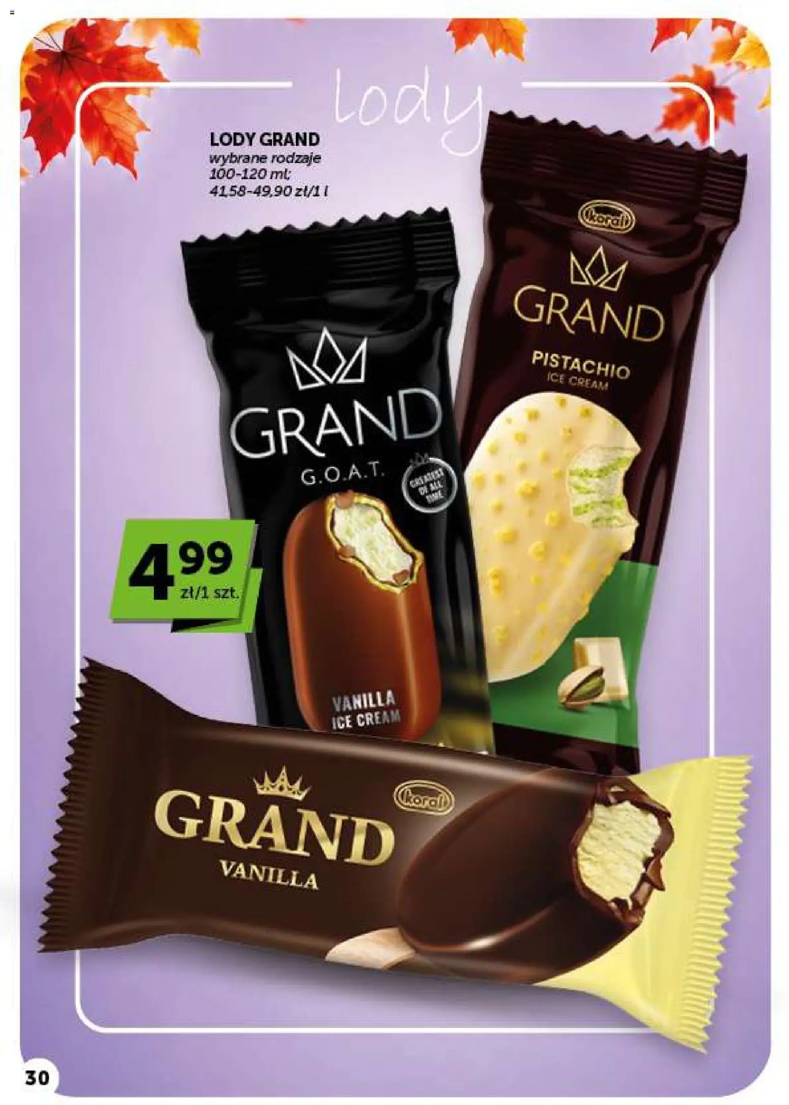 Euro Sklep gazetka od 22.10.2026 | Strona: 30 | Produkty: Lody