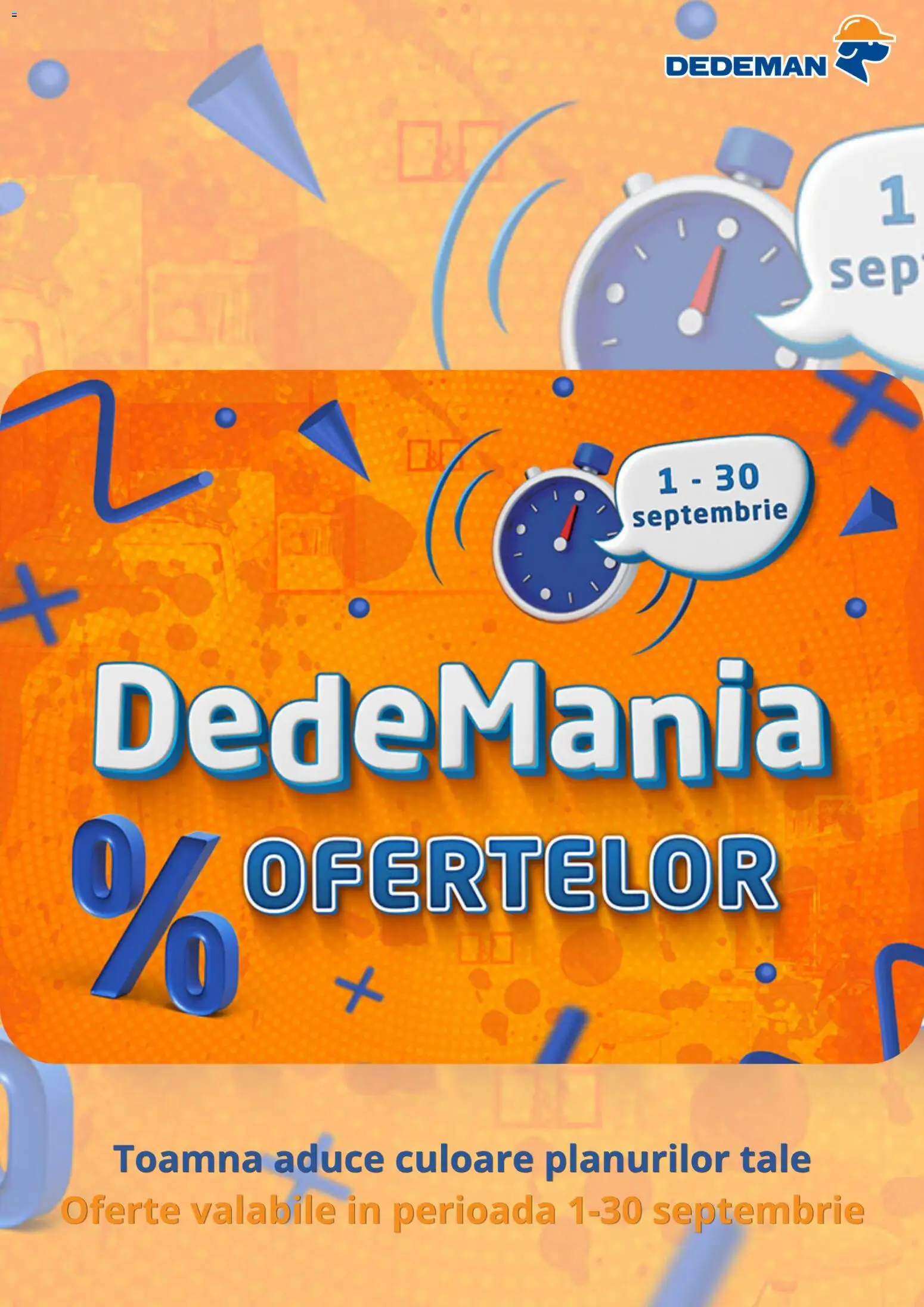 Noul catalog Dedeman – valabil de la 01.09.2026 | Pagină: 1