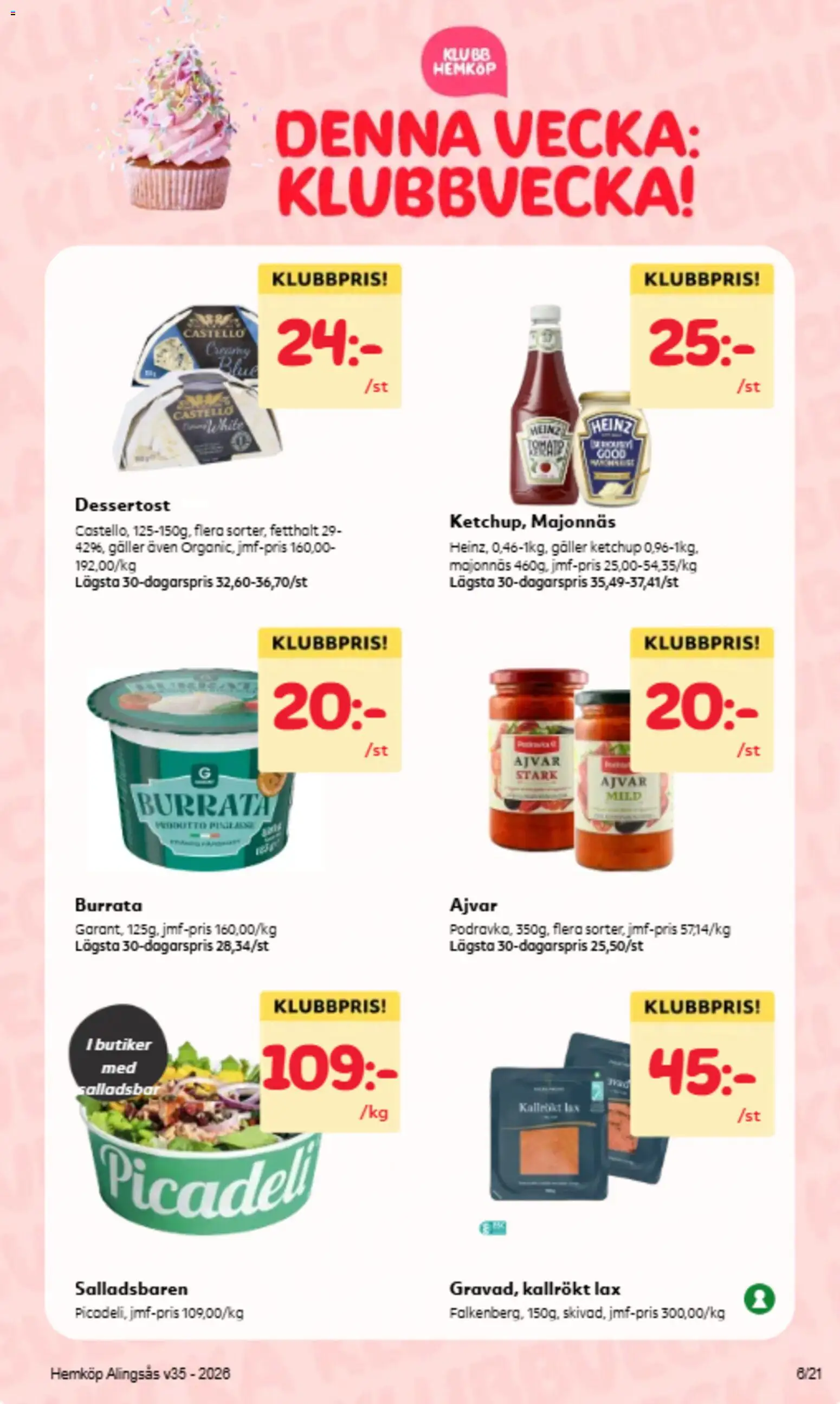 Hemköp reklamblad aktuell från 24/08/2026 | Sida: 6