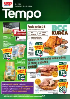 COOP Jednota leták platný od 03.09.2026