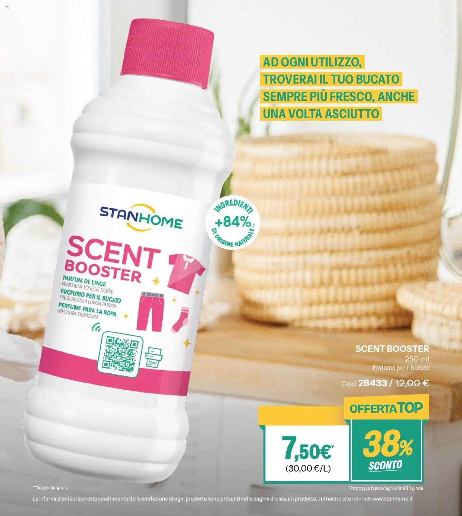 Volantino Stanhome del 23/06/2026 | Pagina: 20 | Prodotti: Acqua, Top, Profumo