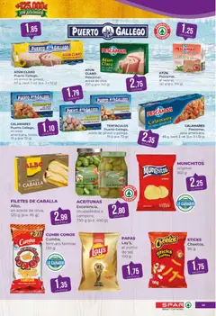 Vista previa Spar - folleto válido desde el 02/10/2026 | Página: 22 | Productos: Calamares, Atún, Aceite, Aceite de girasol