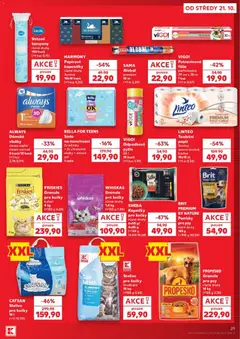 Náhled letáku Toaletní papír, Toaletní papír, 3vrstvý, aroma čerstvá bavlna, 10x15 m od 21.10.2026 | Strana: 29