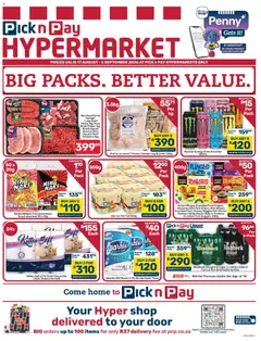 Pick n Pay specials catalogue – valid from 17/08/2026