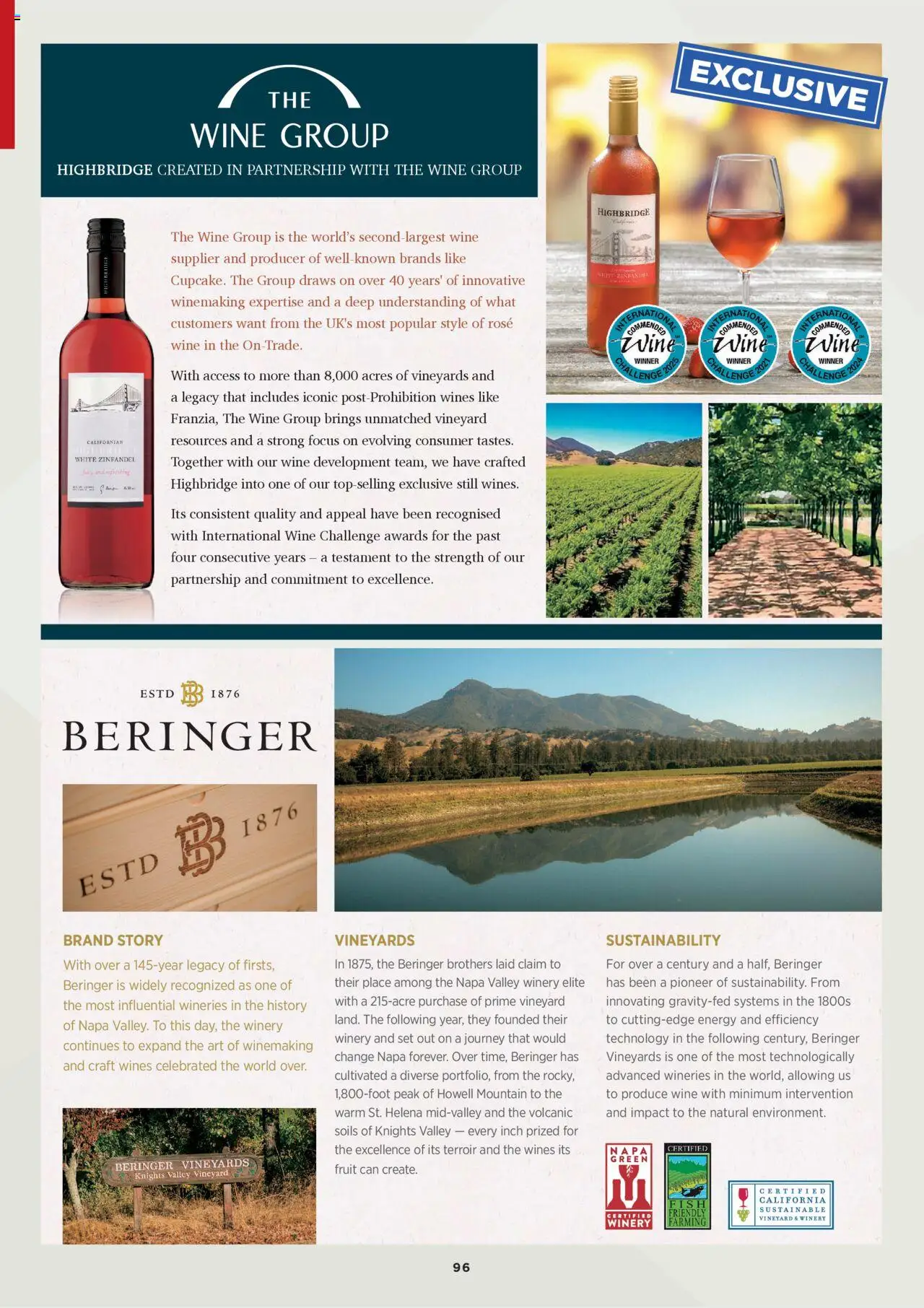 {H1} | Page: 96 | Products: Fruit, Wine, Fish