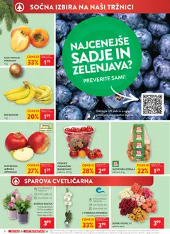 Spar katalog akcije – veljaven od 26.11.2025 | Stran: 6 | Izdelki: Paradiznik, Banane, Zelenjava, Sadje